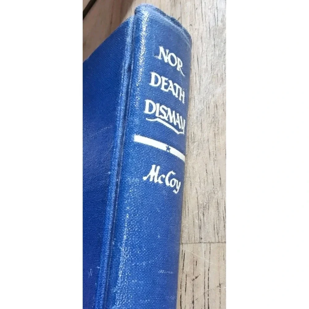 Nor‎ Death Dismay McCoy Hardcover First Printing Library Copy